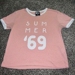Cropped Tshirt “summer ‘69”